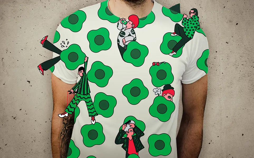 7Up — Dirección de arte, Diseño de personajes, Ilustración, Motion · Adri Torres (6/13)