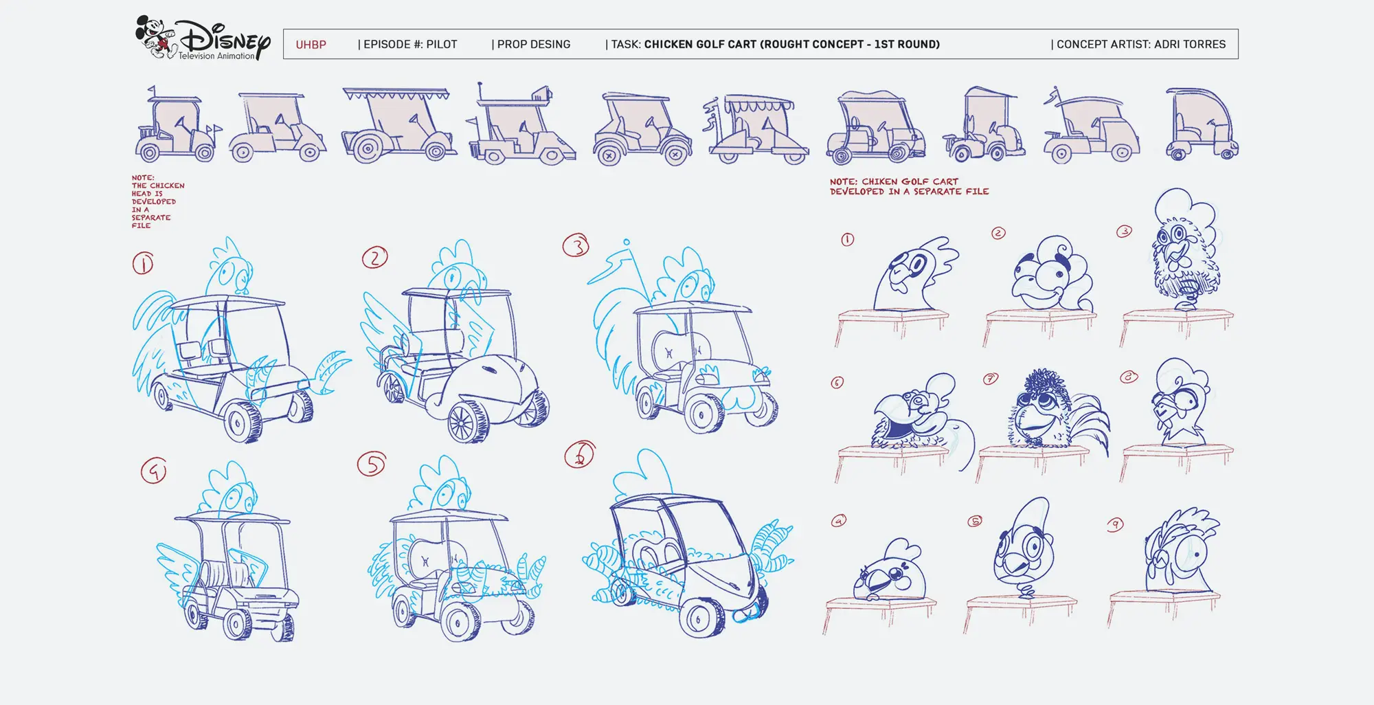 Disney's Hailey's On It! — Concept Art & Visual Dev., Sets & Environments, Props · Adri Torres (4/7)