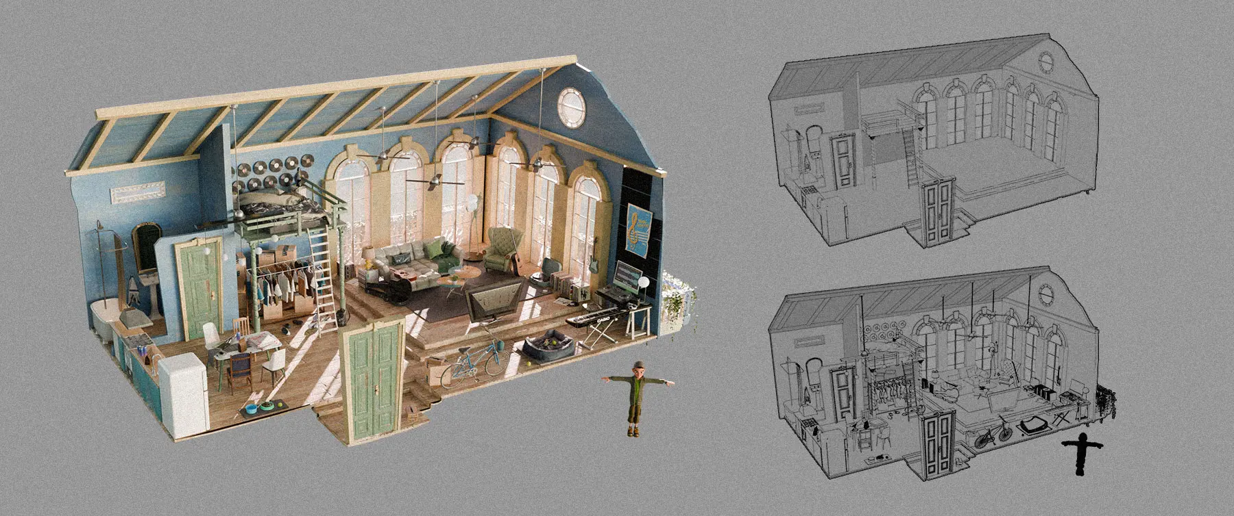 Disney's Hailey's On It! — Concept Art & Visual Dev., Sets & Environments, Props · Adri Torres (3/7)